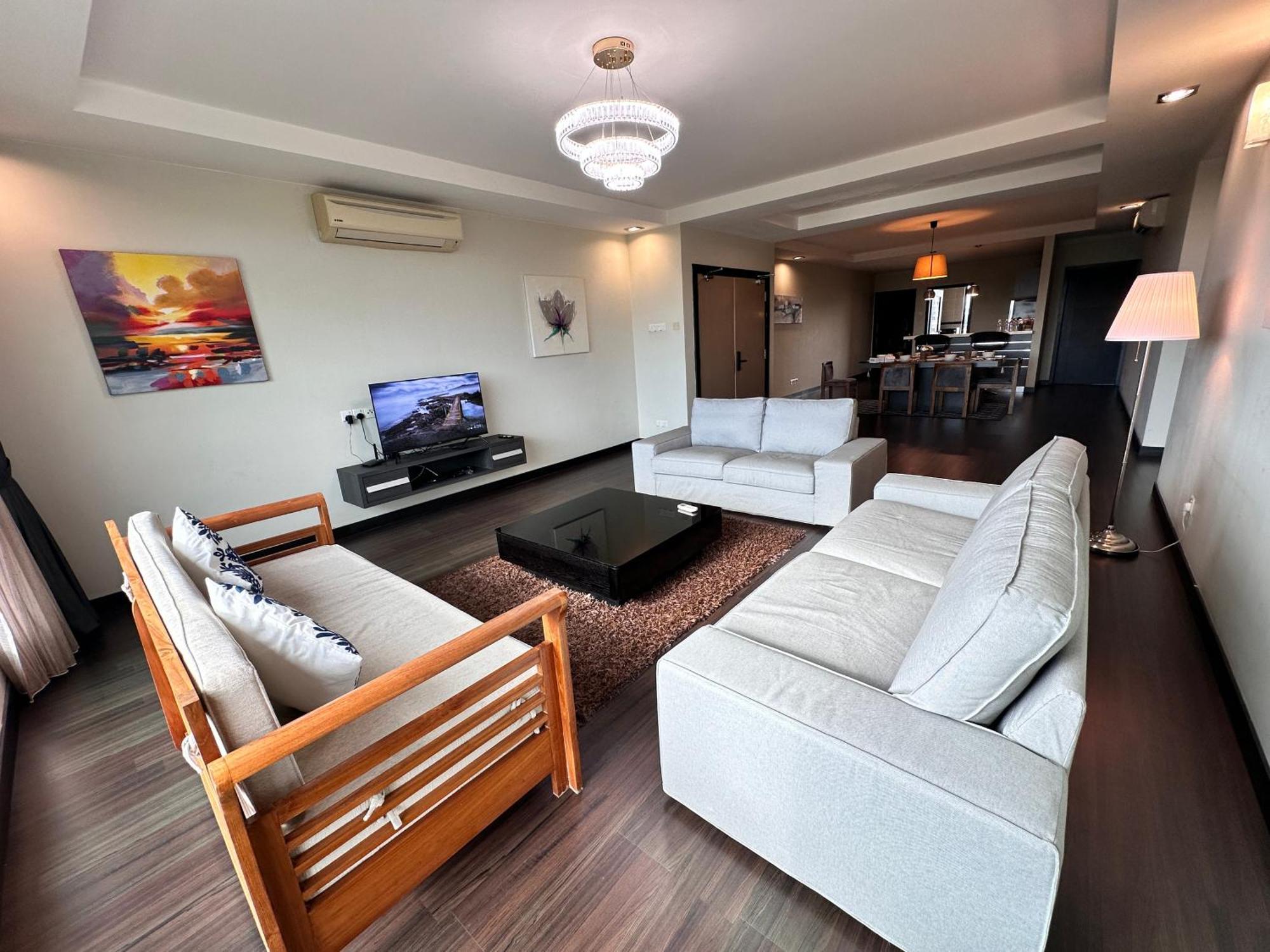 Aa Residen Luxury Condo Homestay 18Mins Walk Tanjung Aru Beach & Golf Course, Not Beach Side Resort Κότα Κιναμπαλού Εξωτερικό φωτογραφία